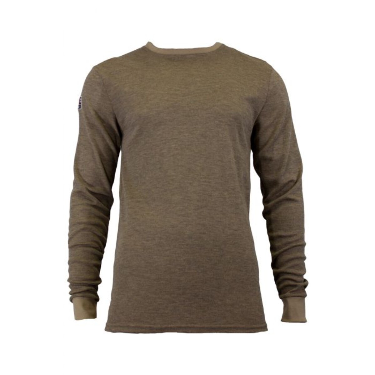 TECGEN Select FR Long Sleeve Tee in Tan